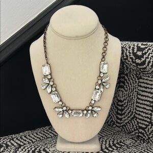 Adjustable Crystal Statement Necklace